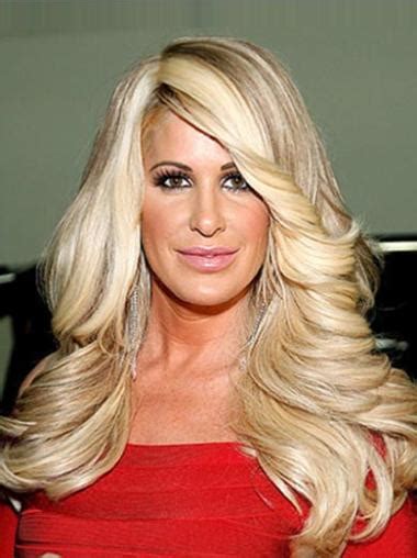 Get Ready for Red-Carpet Glamour: Discount Blonde Curly Long Kim Zolciak Wigs