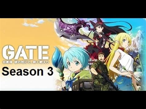 Get Ready for the Epic Return of "Gate: Jieitai Kanochi nite, Kaku Tatakaeri" Season 3!