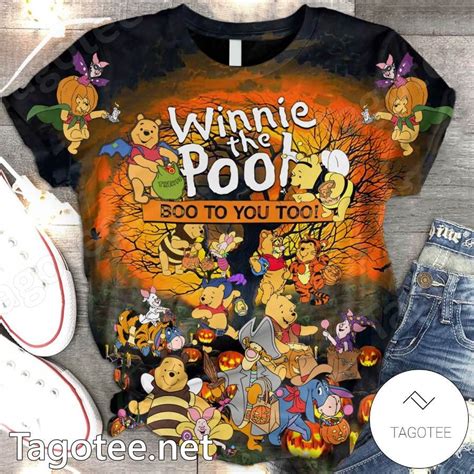 Get Ready to Boo with Our Spooktacular Winnie the Pooh Halloween Shirt!