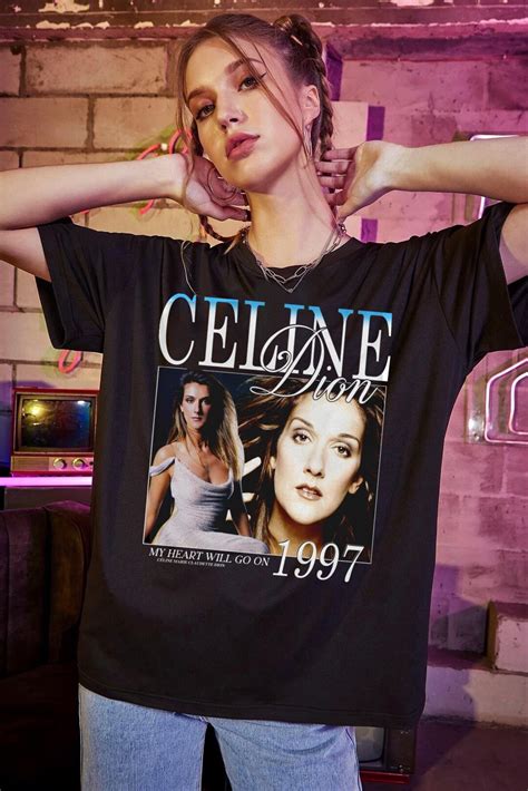 Get Ready to Make a Fashion Statement with the Iconic Celine Dion T-Shirt