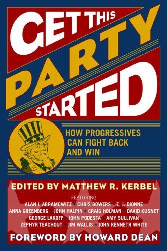 Get This Party Started How Progressives Can Fight Back and Win Epub
