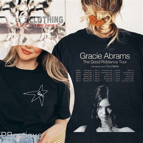 Get Your Gracie Abrams Merch: T-Shirts and More!