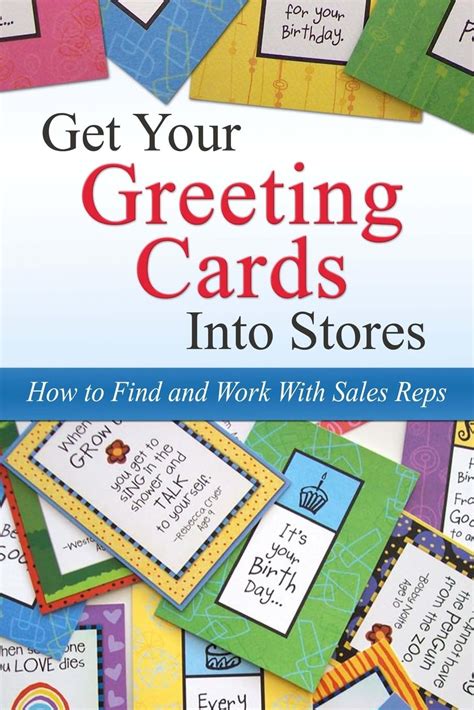 Get Your Greeting Cards Into Stores Finding and Working With Sales Reps Reader