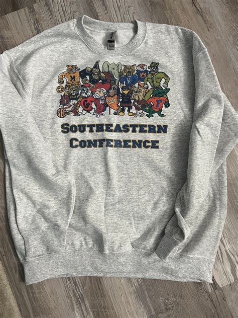 Get Your Southeastern Conference Sweatshirt: Represent Your Team in Style