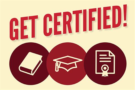 Get certified: