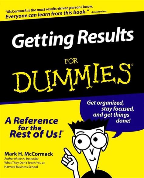 Getting Results For Dummies Reader