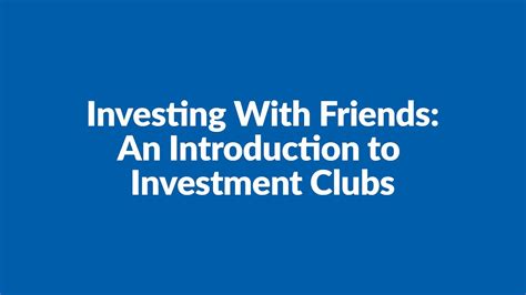 Getting Started in Investment Clubs Reader