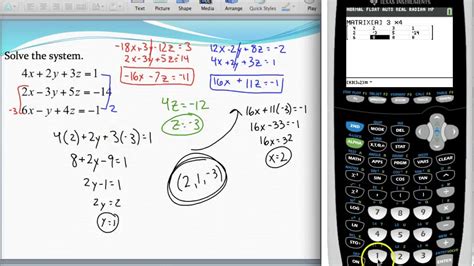 Getting Started with a System of Equations with 3 Variables Calculator