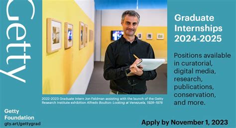Getty Graduate Internship: Your Gateway to Art History Excellence