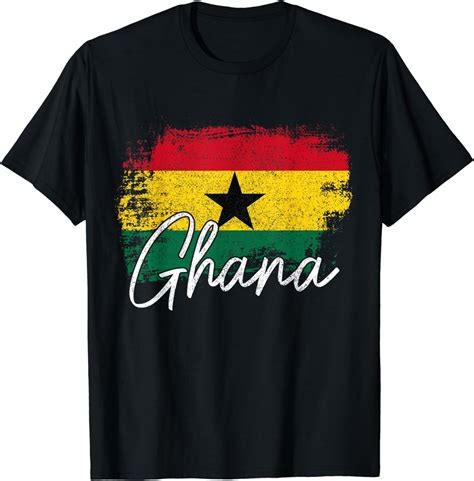 Ghana T-Shirt: A Symbol of National Pride and International Recognition