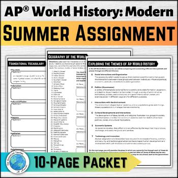 Ghchs Ap World History Summer Assignment Answers PDF