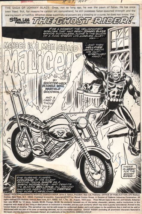 Ghost Rider Issue 25 Reader