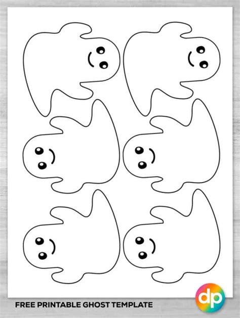 Ghost Template Free Printable