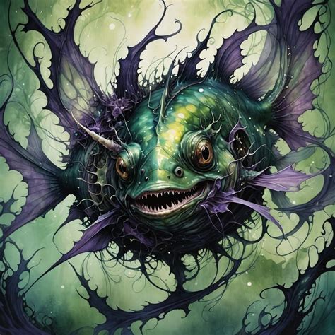 Ghostly Fish: Ethereal Denizens of the Deep