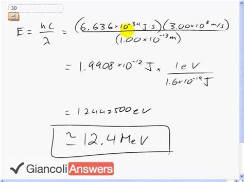 Giancoli Physics Solutions Chapter 30 PDF