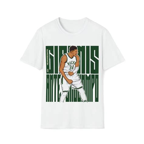 Giannis Antetokounmpo T-Shirts: A Style Statement for the Modern Fan