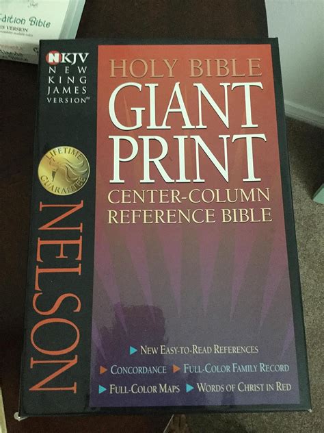 Giant Print Reference Bible NKJV Edition Doc