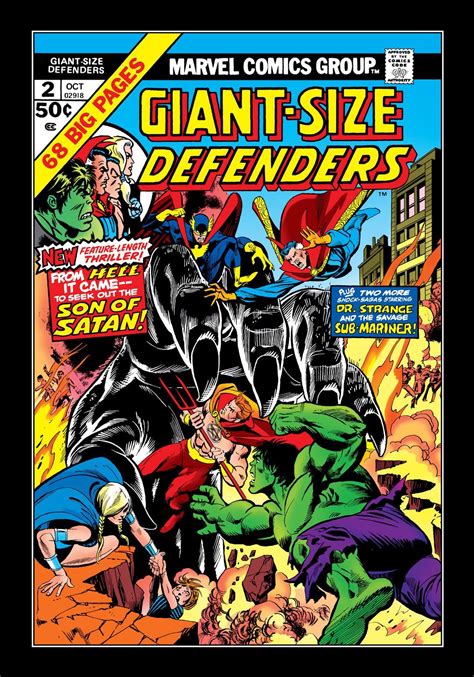 Giant-Size Defenders 1974-1975 3 Doc