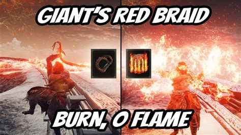 Giants: Red Braid vs. Burn of Flame - A Colossal Clash of Fire and Ice