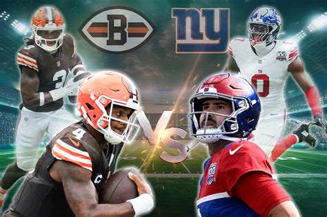 Giants vs. Browns: A Battle for the Ages