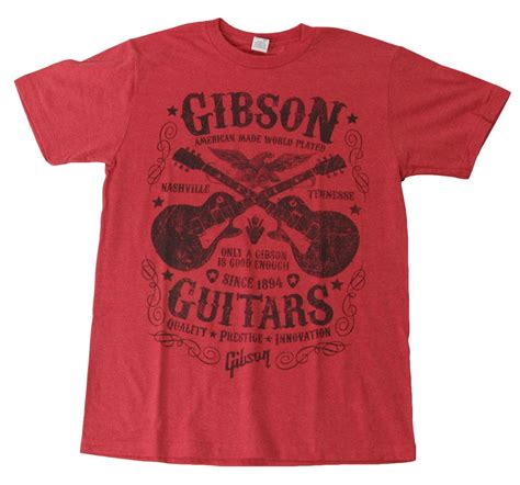 Gibson T-Shirts: A Statement of Musical Heritage and Style