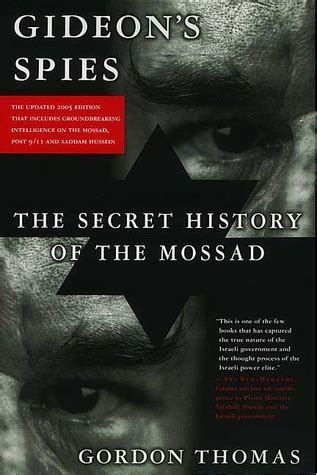 Gideon s Spies The Secret History of the Mossad Epub