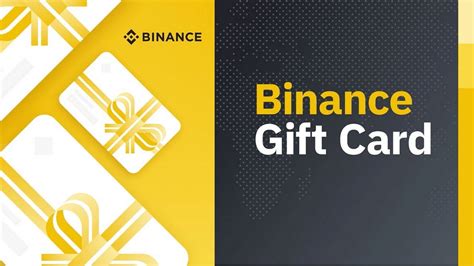 Gift Card Binance: The Future of Gift Cards