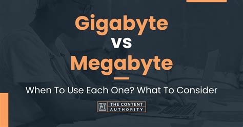 Gigabyte and Megabyte: Understanding the Digital Divide