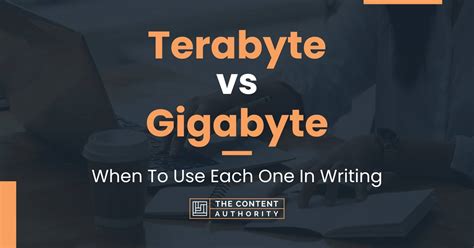 Gigabytes vs. Terabytes: Decoding the Digital Divide