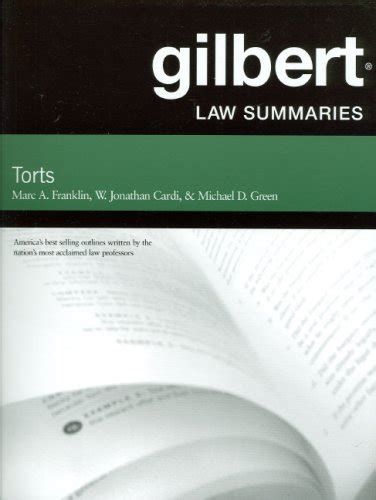 Gilbert Law Summaries on Torts 24th Edition PDF