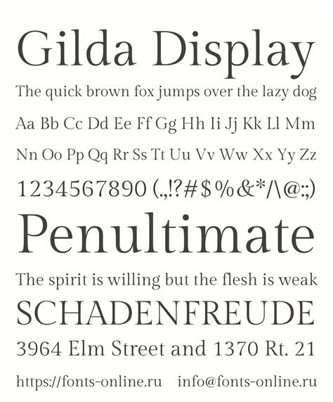 Gilda Display Font: An Informative Guide to Its History, Styles, and Applications