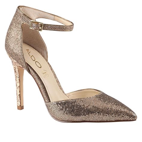 Gilded Elegance: Step into the Spotlight with Aldo's Golden Heels