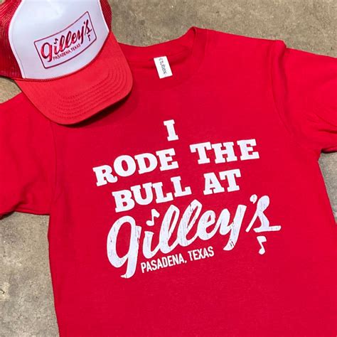 Gilley's T-Shirt: Embracing the Spirit of Mechanical Bulls and Country Music