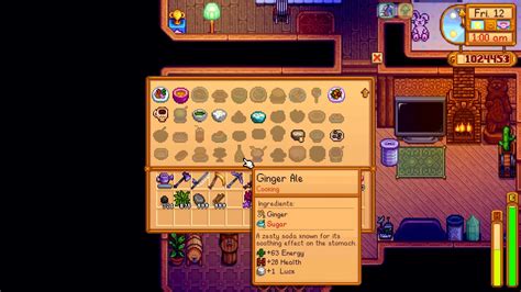 Ginger Ale in Stardew: A Comprehensive Guide