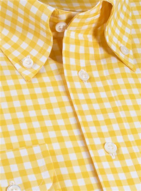 Gingham Yellow Shirt: A Versatile Wardrobe Staple