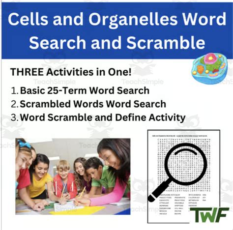 Ginormous Cells And Organelles Word Search 7th Grade Life Science Answer Key Ebook Epub