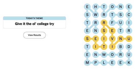Give It the Ol' College Try Strands: A Guide to Maximizing Your Effort