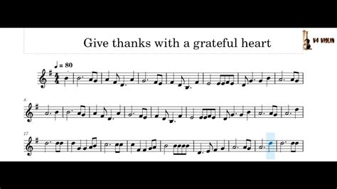 Give Thanks With Grateful Heart Sheet Music Ebook Doc