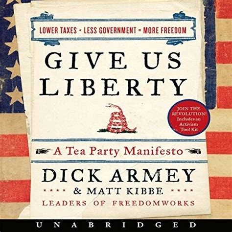 Give Us Liberty CD A Tea Party Manifesto Doc
