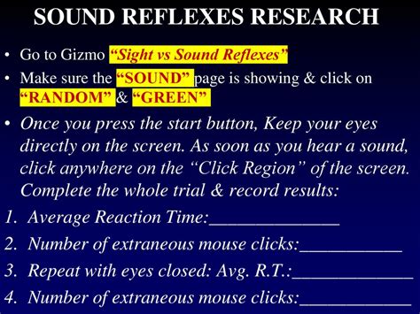 Gizmo Sight Vs Sound Answer PDF