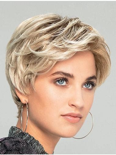 Glamorous 6" Short Wavy Ombre/2 Tone Boycuts: Hand-Tied Wig Masterpieces for 2025