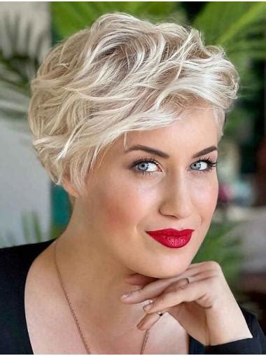 Glamorous Lace Front Boycuts Blonde Short Wigs 2025