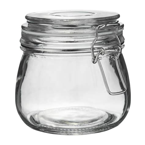 Glass Jars with Airtight Lids: