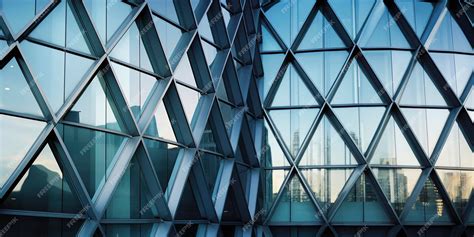 Glass and Steel Facades: