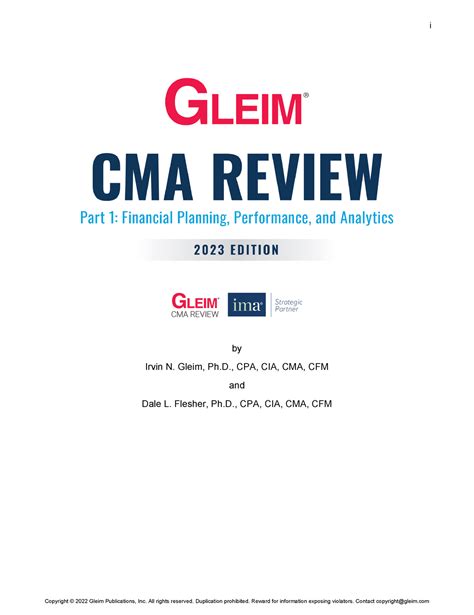 Gleim 2015 Edition Cma Ebook Kindle Editon