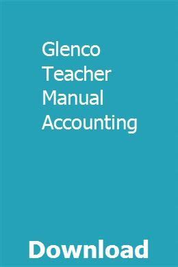 Glenco Accounting Answers Epub