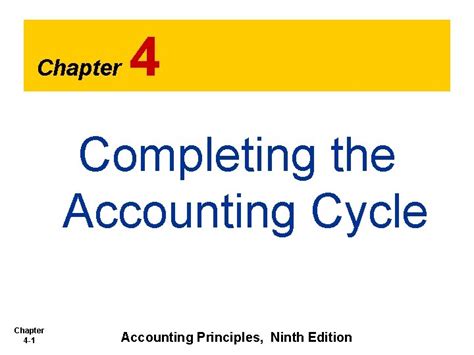 Glenco Completing The Accounting Cycle Answers Doc