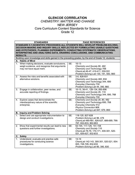 Glencoe Chemistry Chapter 10 Answers Epub