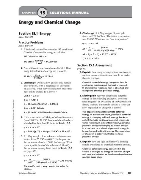 Glencoe Chemistry Matter And Change Answer Key Chapter 16 Epub