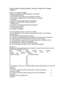 Glencoe Chemistry Matter And Change Answer Key Chapter 16 Epub